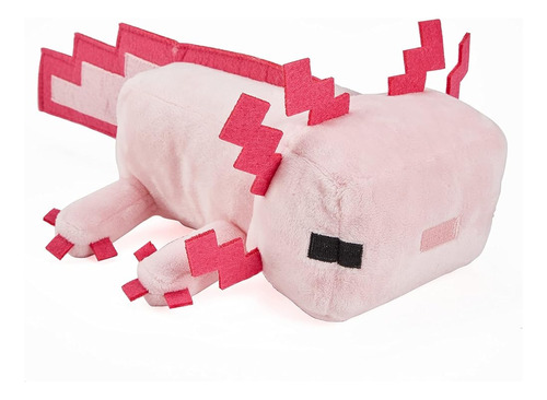 Minecraft Básico De Peluche Axolotl De 8 Pulgadas Figura De 