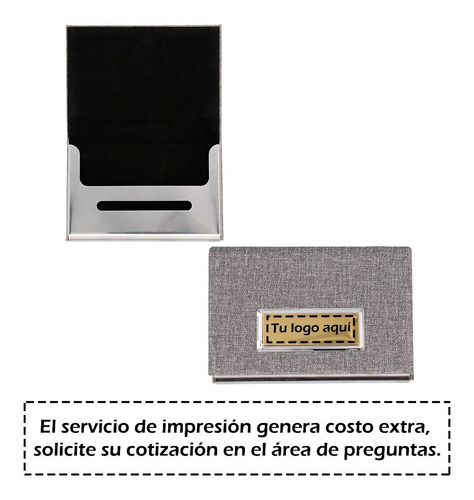 Imagen 3 de 9 de Tarjetero De Aluminio
