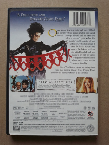 Lote De 2 Dvd De Tim Burton Región 1 Hotsale Oferta (Usado)