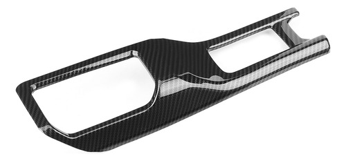 Panel Estilo Fibra De Carbono Gear Trim Abs Con Tracción En