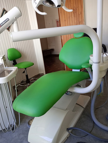Sillón Odontológico Drillco + Muebles + Instrumental Vendo! Verde