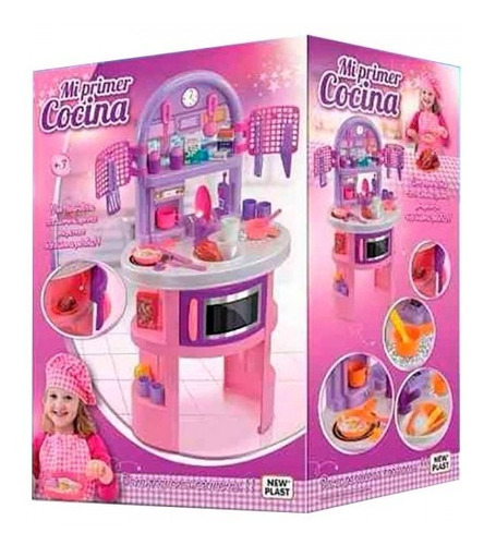 Imagen 1 de 7 de Cocinita De Juguete Con Accesorios Mi Primer Cocina 10626