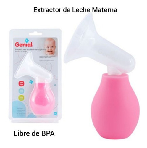 Imagen 1 de 1 de Extractor Manual Plástico De Leche Materna / Saca Leche 