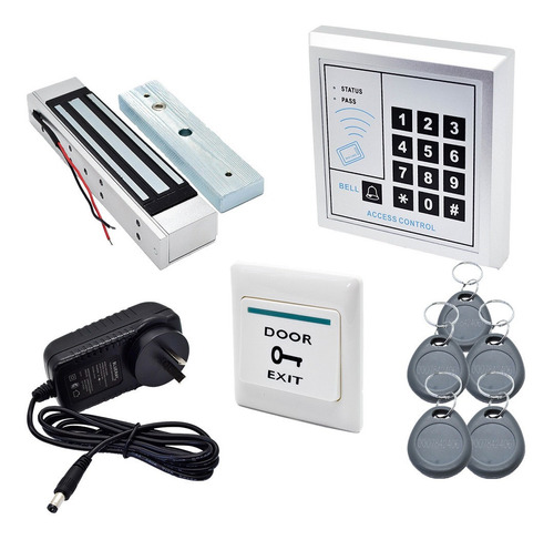 Imagen 1 de 9 de Kit Cerradura Electromagnética Autónoma 350 Consorcio