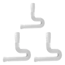 Comprar Sifão Sanfonado Universal Pias Cubas Anti Mau Cheiro Combo 3