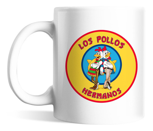 Pollos Hermanos Taza Cerámica Blanca Breaking Bad