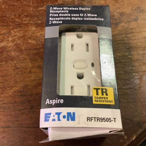 Eaton Rftr9505-taw Aspire Z-wave Alpine White Split Cont Bby