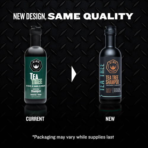 Shampoo Gibs Grooming Tea Tree, 12 Fl. Onças.