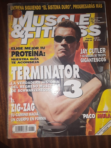 Revista Muscle & Fitness 241 Arnold Schwarzenegger