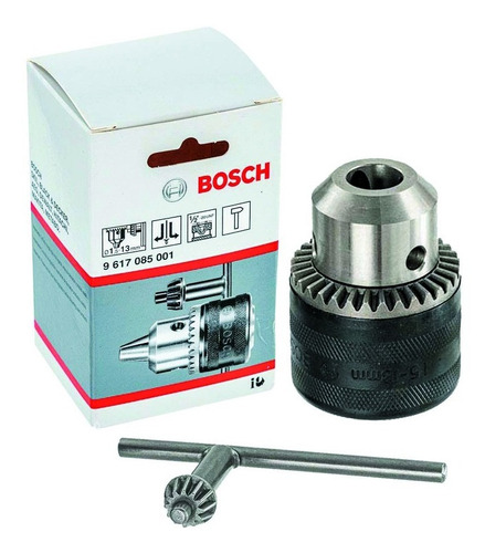 Llave Bosch Drill Chuck 1,5 A, 13 mm, 13 mm, 13 L, 1/2 x 20 L