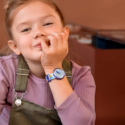 Reloj Flik Flak Tutan-time Para Niños De Plástico Zfpnp156