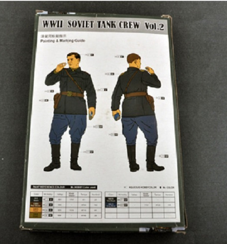 Tanquista Soviético Wwii - Trumpeter - 702 - Figuras 1:16