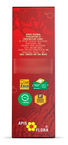 Kit 3 Extratos De Própolis Vermelha 20 Ml- Apis Flora Saúde