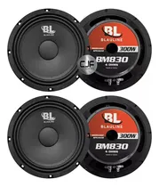 Comprar 2 Parlante Woofer Medio Blauline 830 8 PuLG 4ohms 300w A Cjf