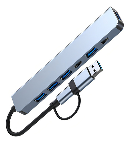 Hub USB 3.0, multipuerto, divisor USB múltiple, 4 puertos USB C para relojes de pulsera