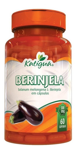 Berinjela Cápsulas - 60 Caps - 500mg - Katiguá