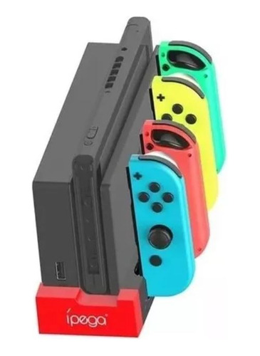 Base De Carregamento P/ 4 Controle Joy-con Nintendo Switch
