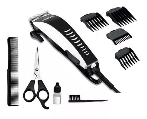 Máquina Cortar Cabelo Hair Stylo Ii Mondial 127v +acessórios Cor  Preto/branco Voltagem 127v | MercadoLivre