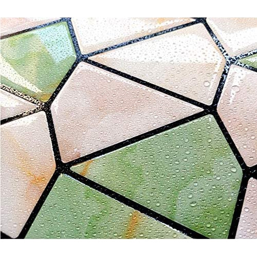 Azulejos De Pared Autoadhesivos De Gel De Pu 3d Mosaico...