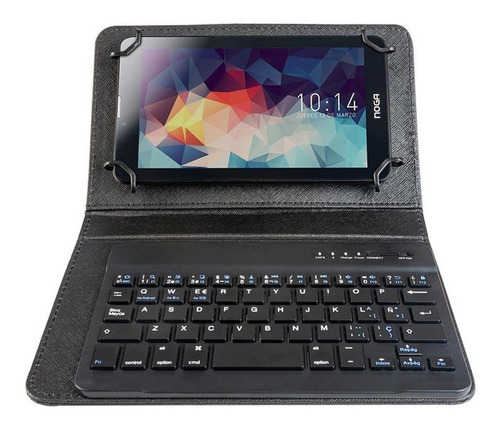 Estuche Tablet Con Teclado 10  Micro Usb Funda + Colores Ultimo Modelo Anti Golpes