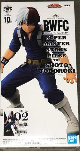  Banpresto My Hero Academia Shoto Todoroki Super Masters  (Reacondicionado)