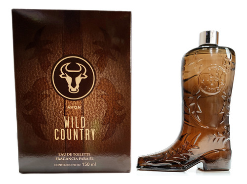 Wild Country Bota 150ml Regalo Personalizado Avon Original