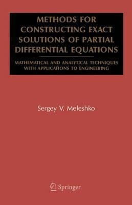 Methods For Constructing Exact Solutions Of Partial Diffe...