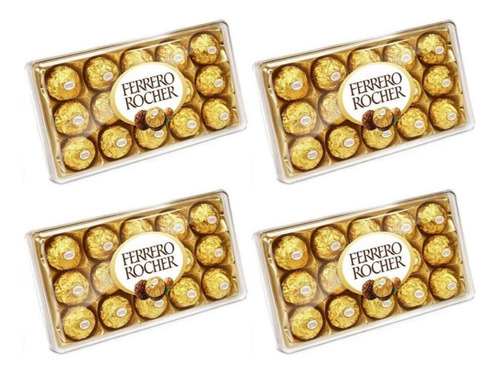 Ferrero Rocher Caja X12 Bombones 150gr Chocolate X4 Oferta