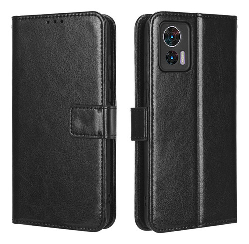 Funda Para Motorola Edge 30 Neo De Cuero Flipper Cartera