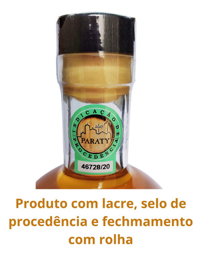 Kit 2 Cachaças Labareda Paratiana 750 Ml
