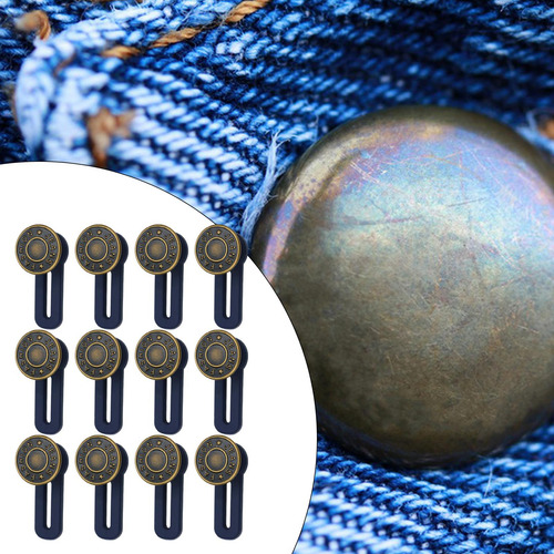Extensor De Cintura Ajustable Para Jeans - Letra De Cobre
