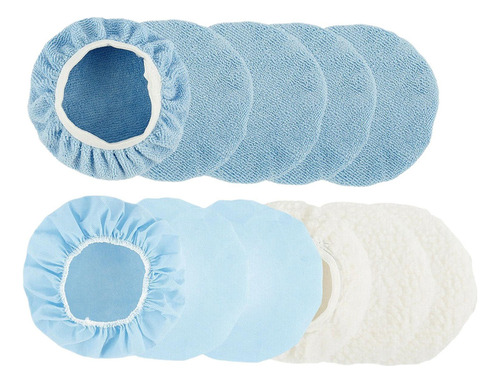 10 Piezas De Almohadillas Pulidoras 9 A 10 Pulgadas