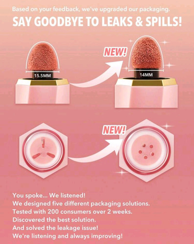Rubor Liquido Color Bloom Manzana Dulce Sheglam Rojo