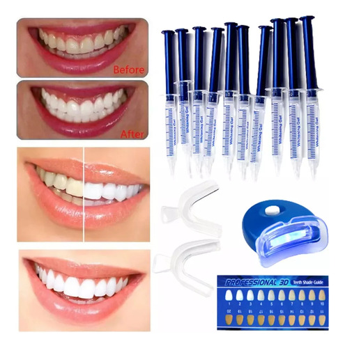 Aceleradores De Blanqueamiento Led Con Gel Blanqueador Denta