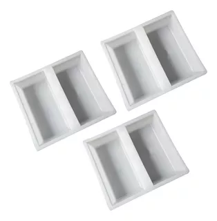 3 Pcs Calçada Pavimentação Tijolo Pátio Concreto Lajes