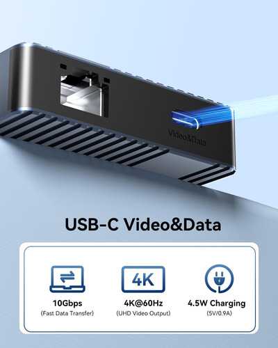 Estación De Acoplamiento Anyoyo Usb C Dual Hdmi 4k 60 Hz 14