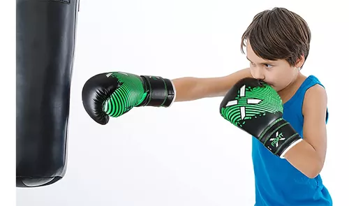 Guantes de boxeo de 6 onzas para niños y jóvenes, guantes de boxeo para  niños para kickboxing, Muay Thai y entrenamiento de MMA, adecuados para