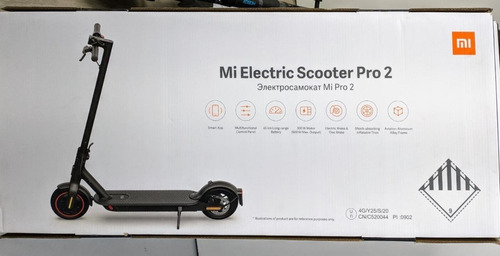 Imagen 4 de 4 de Monopatin Electrico Xiaomi Pro 2 Negro Urbano Nuevo Cc