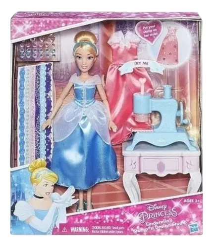 40%off Muñeca Cenicienta Disney Princesas Estudio Moda B6908