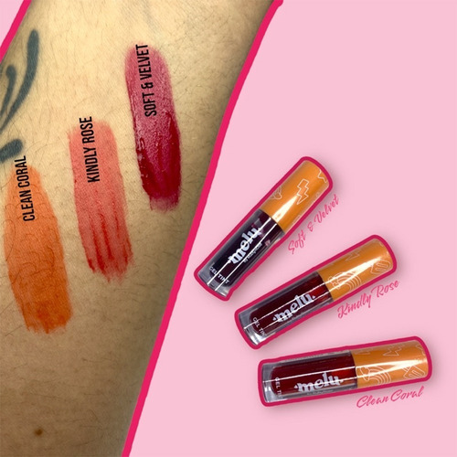 Imagen 6 de 9 de Ruby Rose Gel Tinta Para Maquillaje De Labios Ojos Y Pomulos