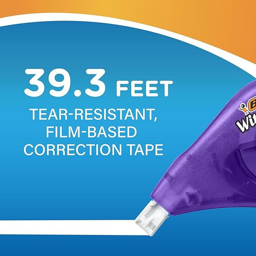 Bic Wite-out-cinta Correctora Blanca, 10 Unidades