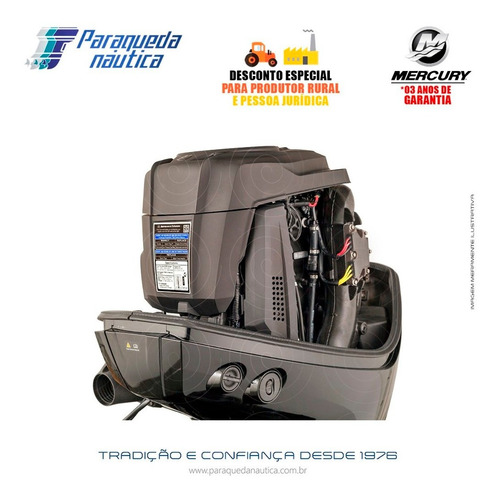 Motor De Popa Mercury 4 Tempos 115hp Exlpt Efi Ct