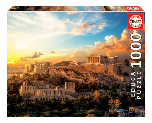 Rompecabezas Acropolis De Atenas 1000pz Educa Borras