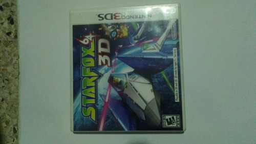 Juego Nintendo 3ds Starfox 64 3d.