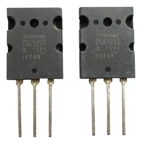 Transistor 2sc5200 Ó 2sa1943 Toshiba Original