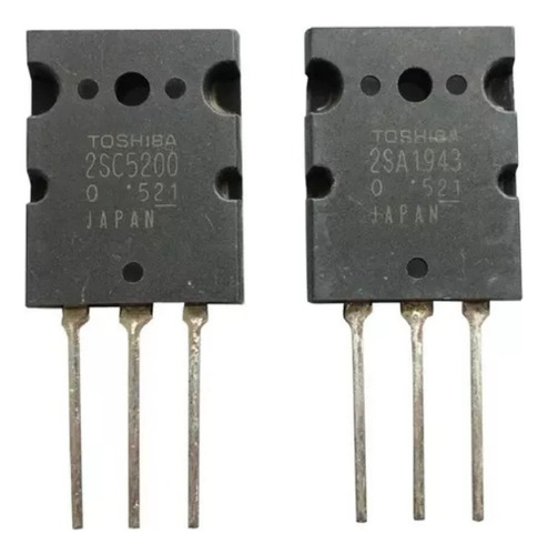 Imagen 1 de 4 de Transistor 2sc5200 Ó 2sa1943 Toshiba Original