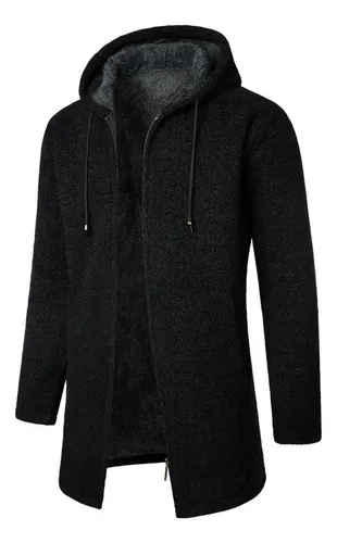 Abrigo con capucha hombre online