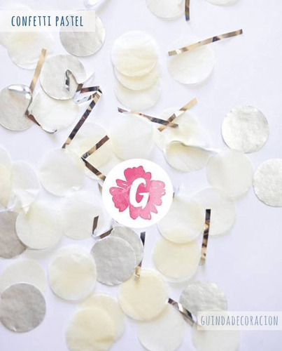 Globos Cristal Confetti Confeti Pastel Dorado Apto Helio