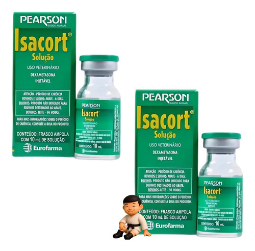 Kit Com 2 Isacort 10ml