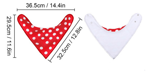 Juego De Pañuelos Para Bebés Ajustables Y 4 Baberos Ajustabl